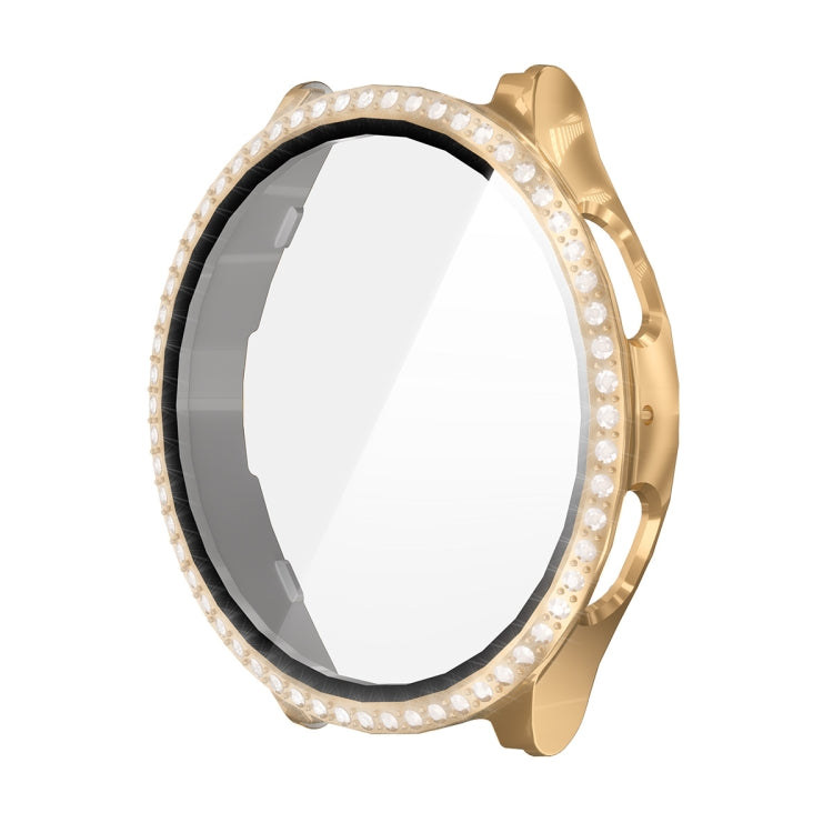 For Samsung Galaxy Watch7 40mm ENKAY Hat-Prince Blink Full Coverage PC + Tempered Glass Film Integrated Watch Case(Rose Gold) - free shipping - PMc TechLife - Order now!