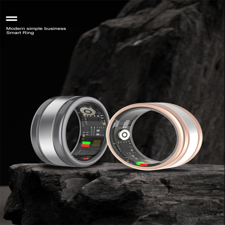 R18 SIZE 11 Smart Ring, Support Heart Rate / Blood Oxygen / Sleep / Multiple Sports Modes(Gold) - Smart Rings / Smart Telephones by PMC TechLife | Online Shopping South Africa | PMC TechLife | Buy Now Pay Later Mobicred