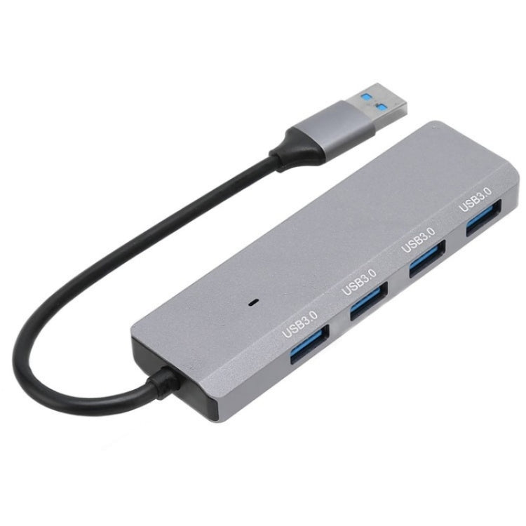 ADS-305A Aluminum Alloy USB to 4-Ports USB3.0 USB HUB Laptop Adapter Docking Station - USB 3.0 HUB by PMC Jewellery | Online Shopping South Africa | PMC Jewellery | Buy Now Pay Later Mobicred