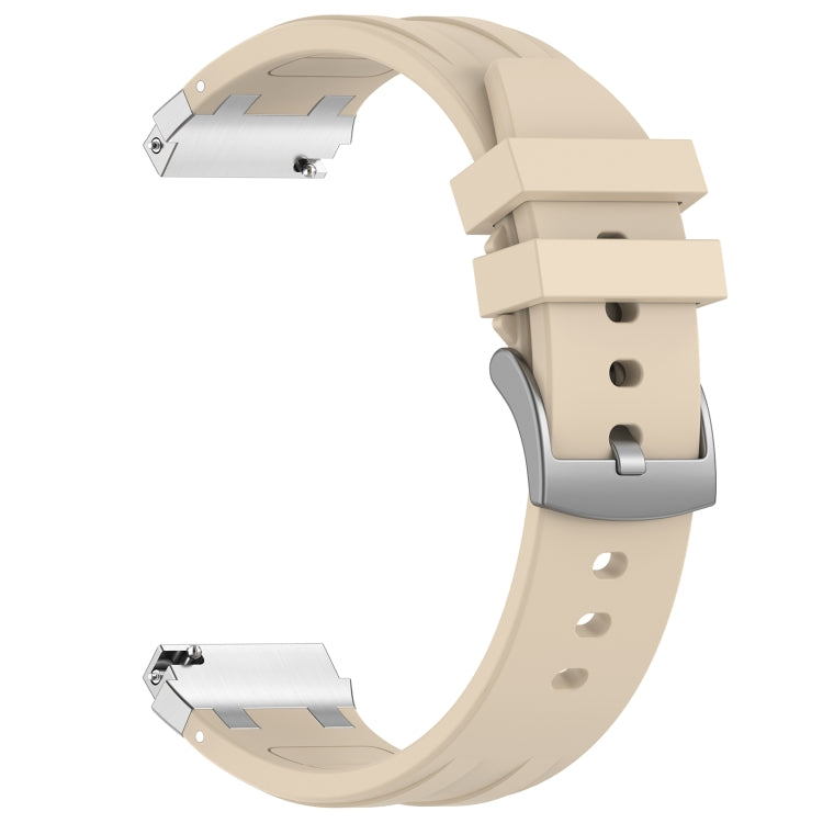 For Amazfit Bip U 20mm Quick Release Silver Buckle Royal Silicone Watch Band(Starlight) - free shipping - PMC TechLife - Order now!