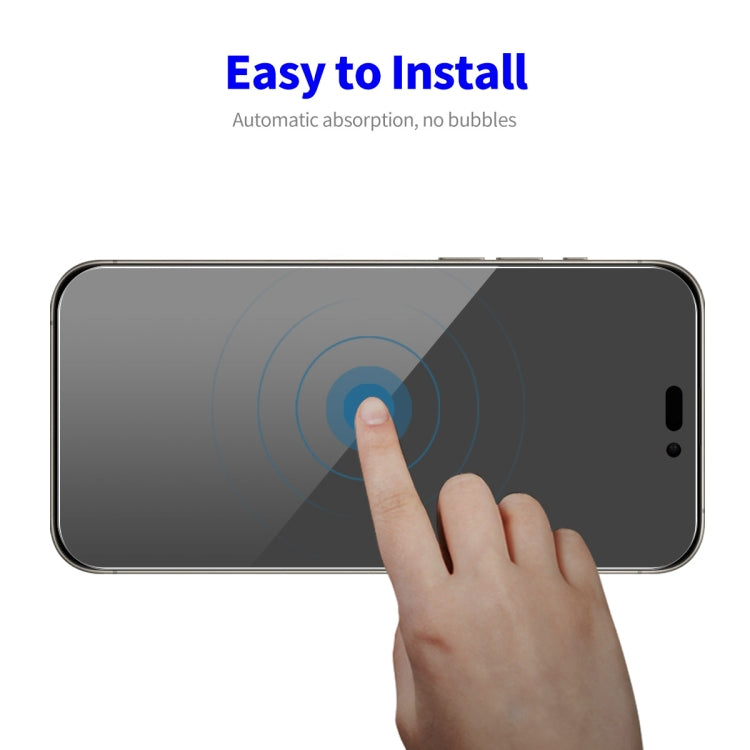 For iPhone 16 Pro 2pcs ENKAY Hat-Prince 28 Degree Anti-peeping Privacy Tempered Glass Film - iPhone 16 Pro Tempered Glass by ENKAY | Online Shopping South Africa | PMC TechLife | Buy Now Pay Later Mobicred