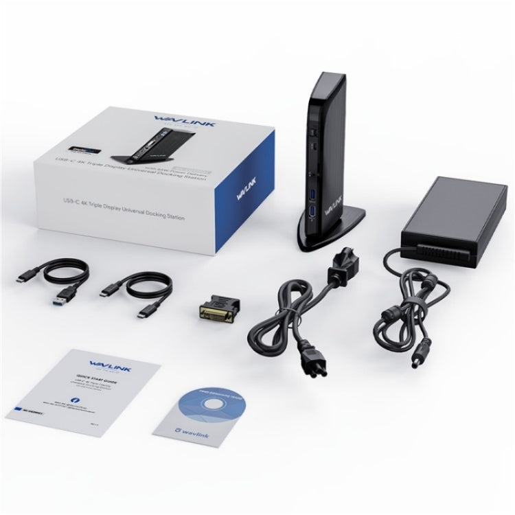 WAVLINK UG39PD1 13 in 1 Type-C Triple Monitors 4K HD Docking Station, Plug:US Plug - free shipping - PMC TechLife - Order now!