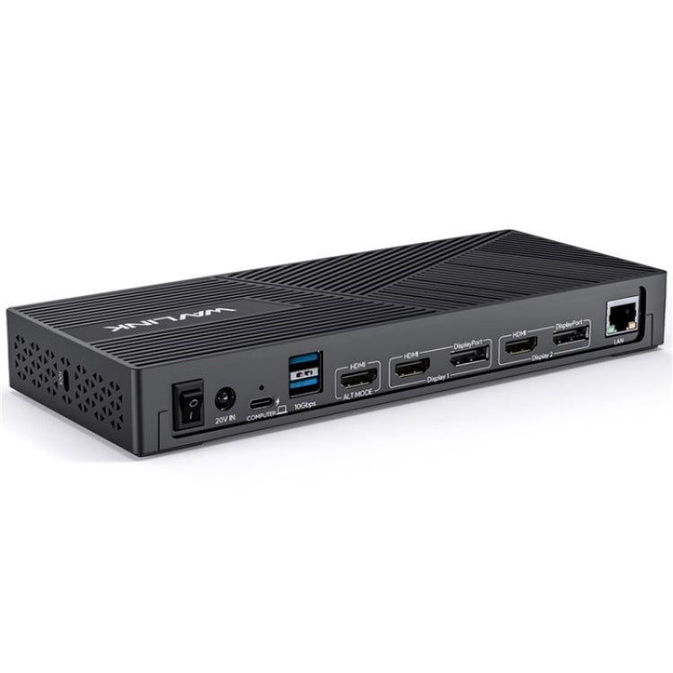 WAVLINK UG69PD25 Pro 100W PD Charging Triple 4K Display Laptop Docking Station, Plug:EU Plug - free shipping - PMc TechLife - Order now!