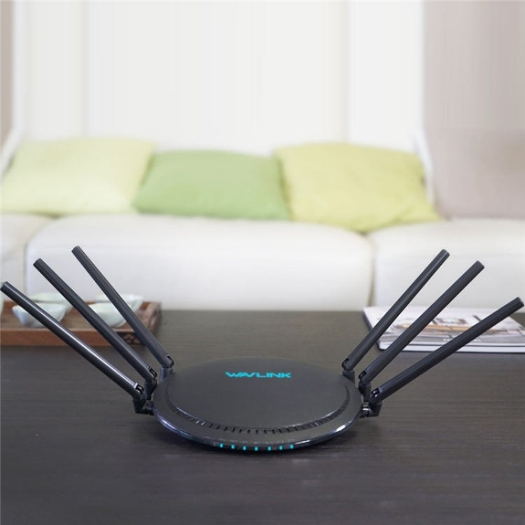 WAVLINK WN531A6 Dual Band Wireless Repeater AC2100 Gigabit Ethernet Port WiFi Router, Plug:UK Plug - free shipping - PMC Jewellery - Order now!