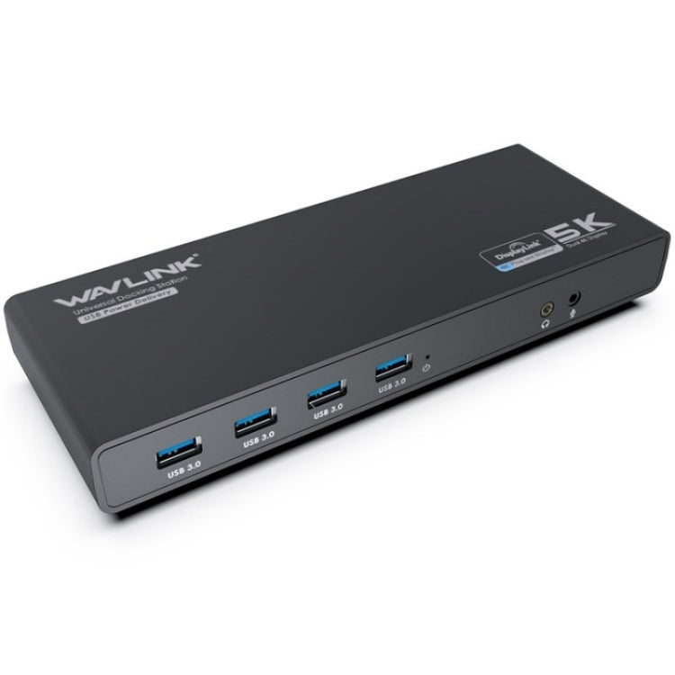 WAVLINK UG69PD6 Dual 4K Laptop Docking Station 5K HD Displaylink 65 / 100W PD Charging, Plug:AU Plug - free shipping - PMc TechLife - Order now!