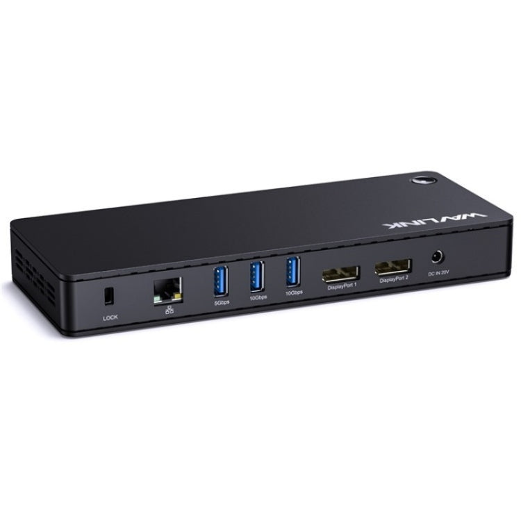 WAVLINK UTD22 Support 96W Laptop Charging USB4 Docking Station Dual Monitor USB-C Hub(US Plug) - free shipping - PMc TechLife - Order now!