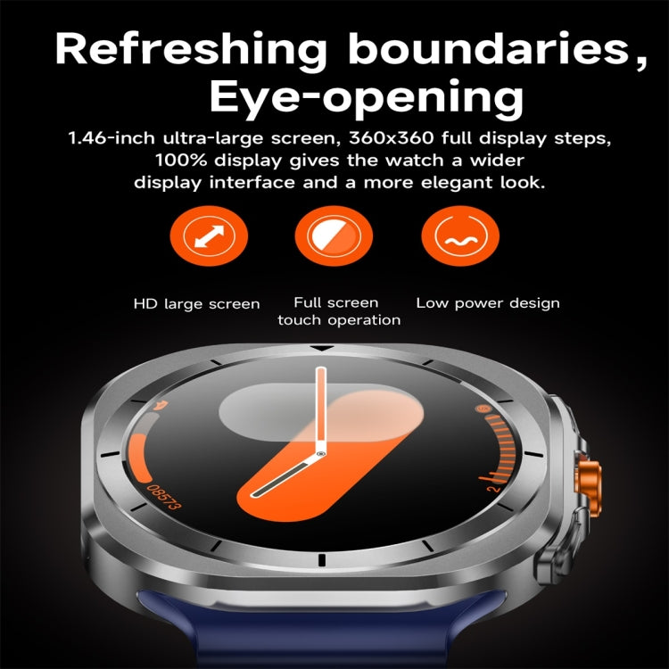 Z7 Ultra 1.46 inch Color Screen Smart Watch, Support Bluetooth Call / Health Monitoring(Orange) - Smart Watches by PMC TechLife | Online Shopping South Africa | PMC TechLife | Buy Now Pay Later Mobicred