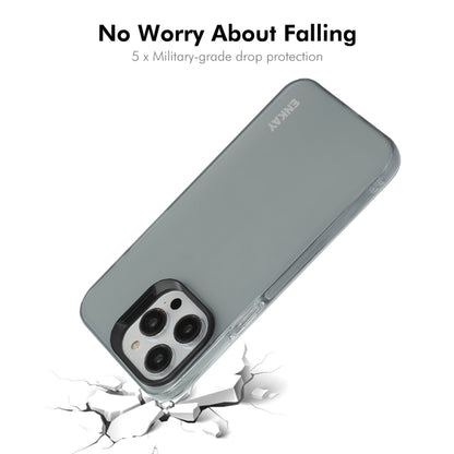 For iPhone 16 Pro Max ENKAY Hat-Prince Translucent Matte TPU Soft Phone Case(Grey) - iPhone 16 Pro Max Cases by ENKAY | Online Shopping South Africa | PMC Jewellery | Buy Now Pay Later Mobicred