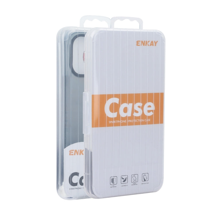 For iPhone 16 ENKAY Hat-Prince Translucent Matte TPU Soft Phone Case(White) - iPhone 16 Cases by ENKAY | Online Shopping South Africa | PMC Jewellery | Buy Now Pay Later Mobicred