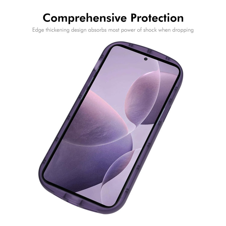 For Redmi K70 / K70 Pro ENKAY Hat-Prince Translucent Matte TPU Shockproof Phone Case(Purple) - K70 Pro Cases by ENKAY | Online Shopping South Africa | PMC Jewellery | Buy Now Pay Later Mobicred