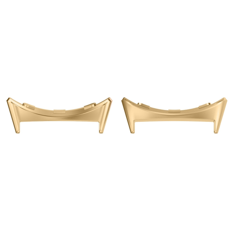 For Google Pixel Watch 3 41mm 1 Pair Stainless Steel Metal Watch Band Connector(Gold) - free shipping - PMc TechLife - Order now!