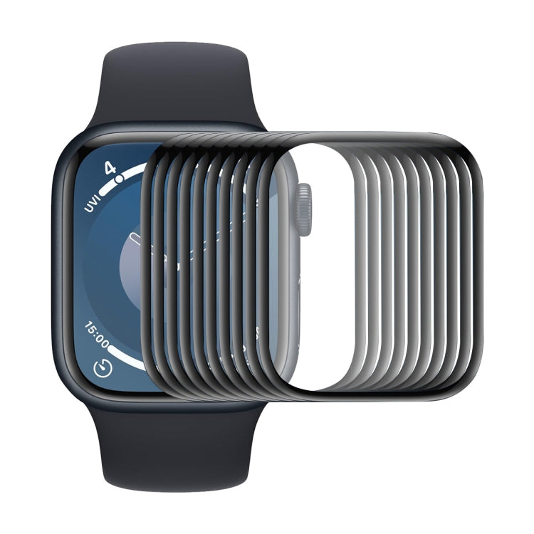 For Apple Watch Series 10 42mm 10pcs ENKAY 3D Full Coverage Soft PC Edge PMMA HD Screen Film - Screen Protector by ENKAY | Online Shopping South Africa | PMC TechLife | Buy Now Pay Later Mobicred