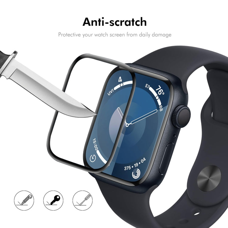 For Apple Watch Series 10 42mm 10pcs ENKAY 3D Full Coverage Soft PC Edge PMMA HD Screen Film - Screen Protector by ENKAY | Online Shopping South Africa | PMC TechLife | Buy Now Pay Later Mobicred