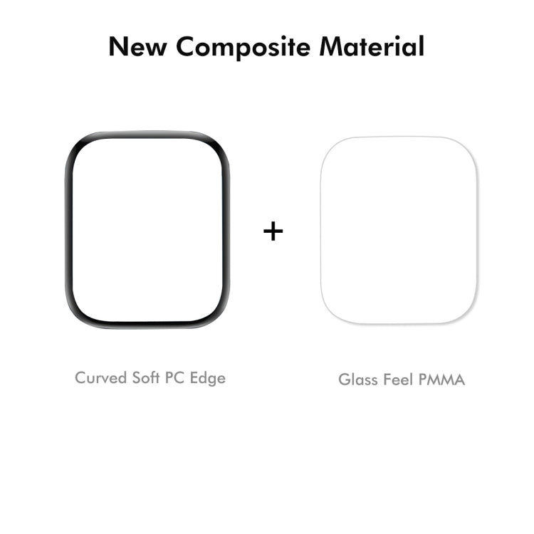 For Apple Watch Series 10 46mm 10pcs ENKAY 3D Full Coverage Soft PC Edge PMMA HD Screen Film - Screen Protector by ENKAY | Online Shopping South Africa | PMC TechLife | Buy Now Pay Later Mobicred