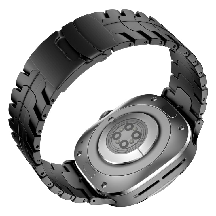 For Samsung Galaxy Watch Ultra 47mm Titanium Alloy Metal Watch Band(Black) - free shipping - PMC TechLife - Order now!