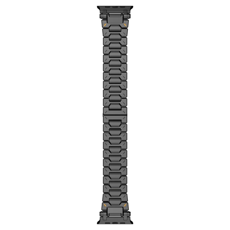 For Apple Watch SE 2023 44mm Pathfinder Stainless Steel Metal Watch Band(Black) - free shipping - PMC TechLife - Order now!