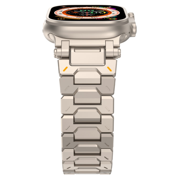 For Apple Watch Series 6 44mm Pathfinder Stainless Steel Metal Watch Band(Titanium Color) - free shipping - PMC TechLife - Order now!