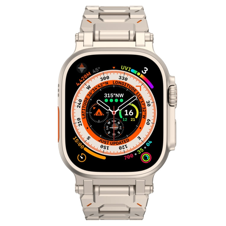For Apple Watch Series 6 44mm Pathfinder Stainless Steel Metal Watch Band(Titanium Color) - free shipping - PMC TechLife - Order now!