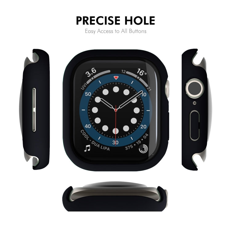 For Apple Watch Series 10 42mm ENKAY Hat-Prince PC Tempered Glass Film Integrated Watch Case(Pink) - free shipping - PMc TechLife - Order now!