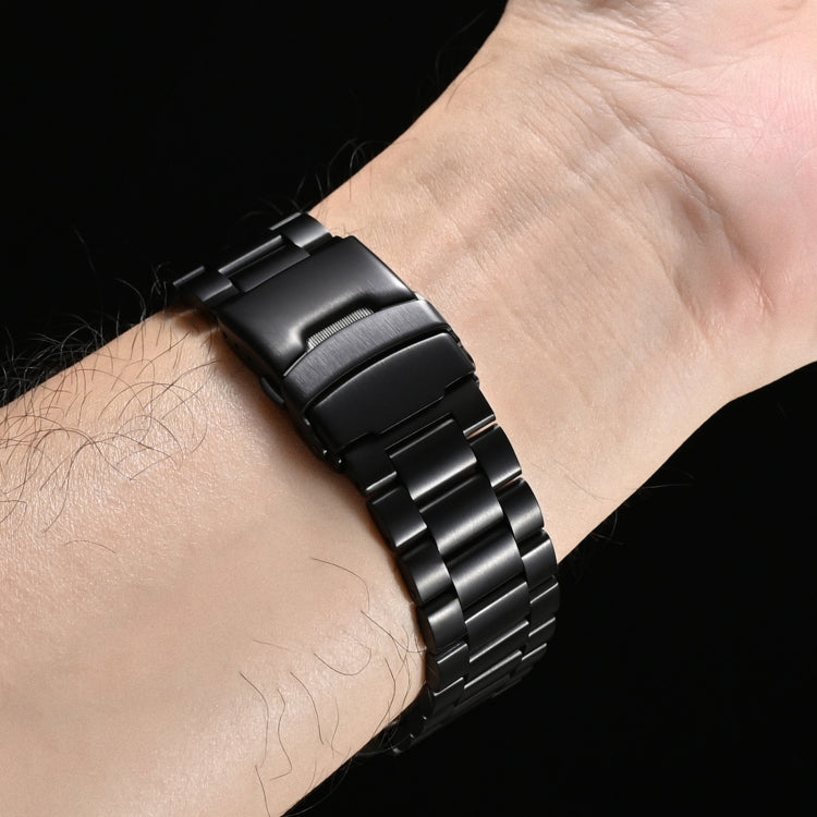For Apple Watch Series 3 38mm Three Beads Titanium Alloy Metal Watch Band(Silver) - free shipping - PMc TechLife - Order now!