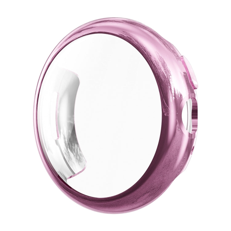 For Google Pixel Watch 3 45mm ENKAY Hat-Prince Full Coverage Electroplated Soft TPU Case with Screen Protection(Pink) - free shipping - PMc TechLife - Order now!