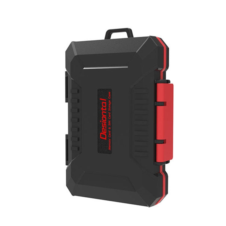 Desiontal SD / TF / XQD / CF / SIM / TF Storage Card Memory Card Organizer Outdoor Portable Waterproof Box - Card Case by PMC TechLife | Online Shopping South Africa | PMC TechLife | Buy Now Pay Later Mobicred