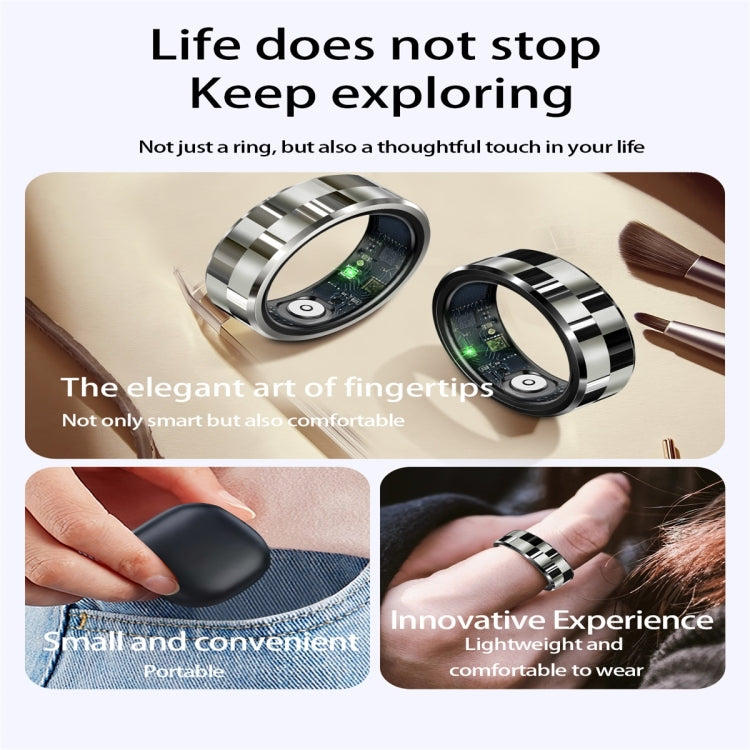 R9 SIZE 10 Smart Ring, Support Health Monitoring / Gesture Control / Somatosensory Games(Black) - free shipping - PMC TechLife - Order now!