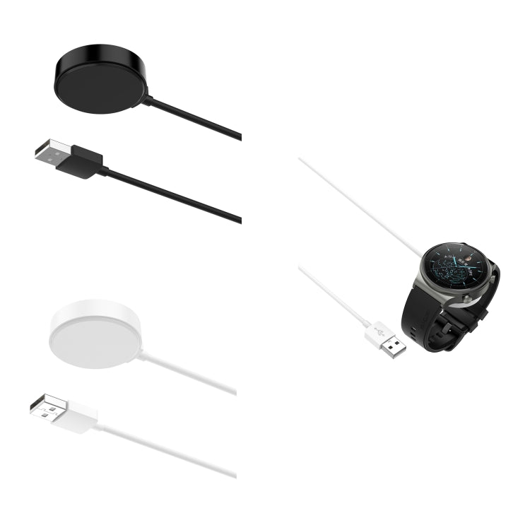 For Huawei Watch GT5 Pro 42mm USB Interface Integrated Smart Watch Charging Cable, Length: 1m(Black) - Charger by PMC TechLife | Online Shopping South Africa | PMC TechLife | Buy Now Pay Later Mobicred