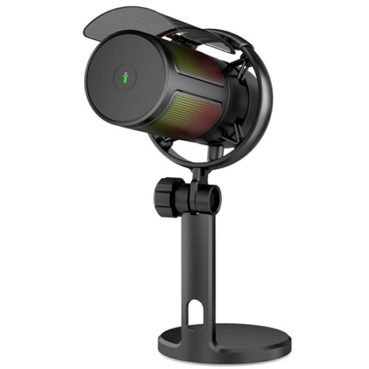 ME6P Professional USB Desktop Recording Microphone with RGB Light - Microphone by PMC Jewellery | Online Shopping South Africa | PMC Jewellery | Buy Now Pay Later Mobicred