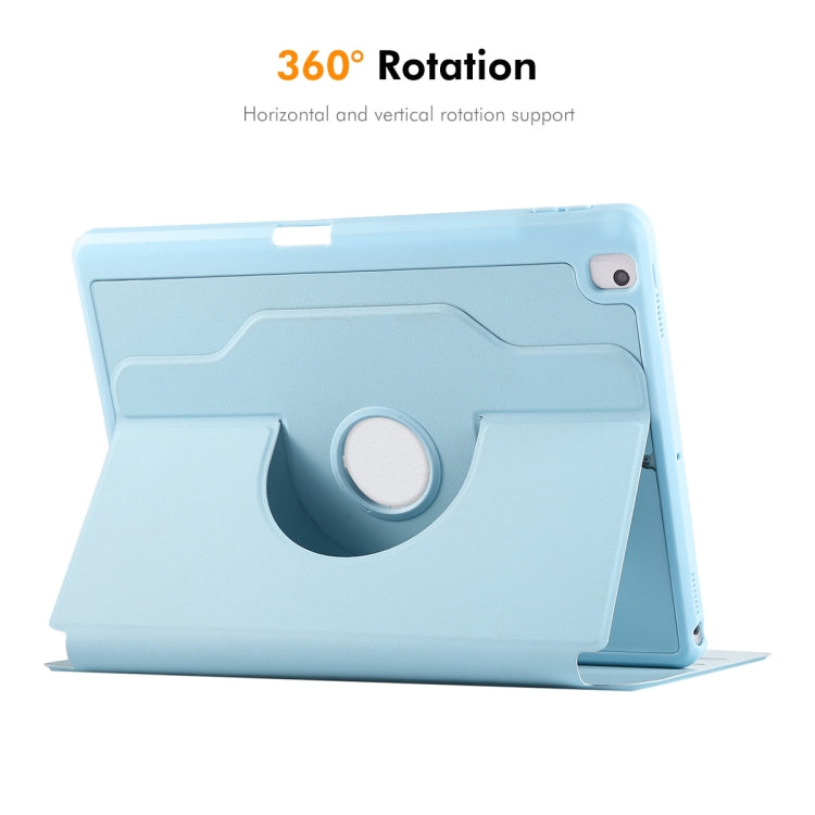 For iPad Air 10.5 / Pro 10.5 / 10.2 ENKAY 360 Rotation TPU Leather Smart Tablet Case with Pen Slot(Grey) - free shipping - PMc TechLife - Order now!