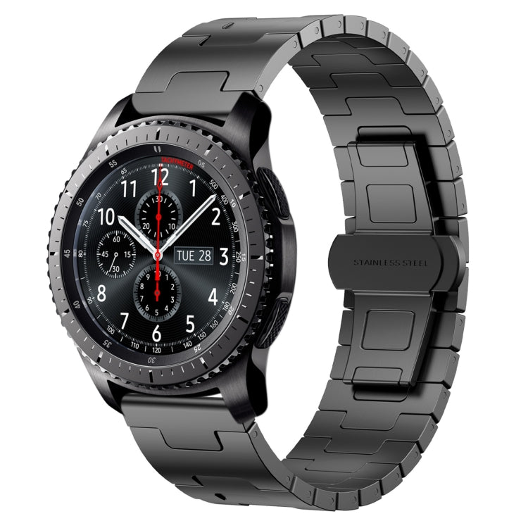 For Samsung Galaxy Gear S3 Frontier Titanium Alloy 22mm Metal Watch Band(Titanium Color) - free shipping - PMc TechLife - Order now!