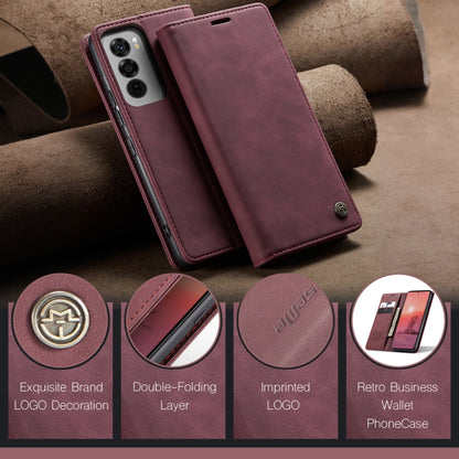 For OPPO Reno12 Pro 5G Global CaseMe 013 Multifunctional Horizontal Flip Leather Phone Case(Red) - Reno12 Pro Cases by CaseMe | Online Shopping South Africa | PMC Jewellery | Buy Now Pay Later Mobicred