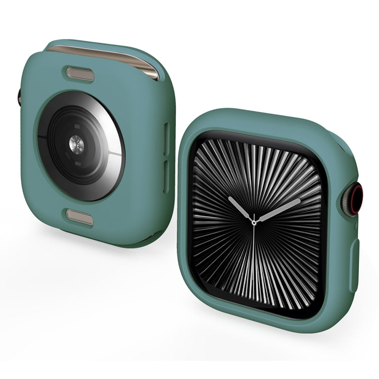 For Apple Watch Series 10 42mm ENKAY Hat-Prince 2 in 1 Candy Color TPU Watch Case with Full Coverage PMMA Soft Film(Green) - free shipping - PMc TechLife - Order now!