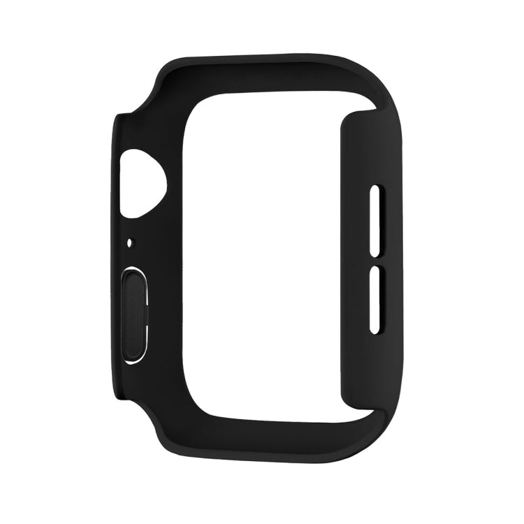For Apple Watch Series 10 42mm ENKAY Hat-Prince 2 in 1 Solid Color PC Watch Case with Full Coverage PMMA Soft Film(Dark Blue) - free shipping - PMc TechLife - Order now!