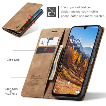 For Samsung Galaxy A16 5G CaseMe 013 Multifunctional Horizontal Flip Leather Phone Case(Brown) - Galaxy Phone Cases by CaseMe | Online Shopping South Africa | PMC Jewellery | Buy Now Pay Later Mobicred