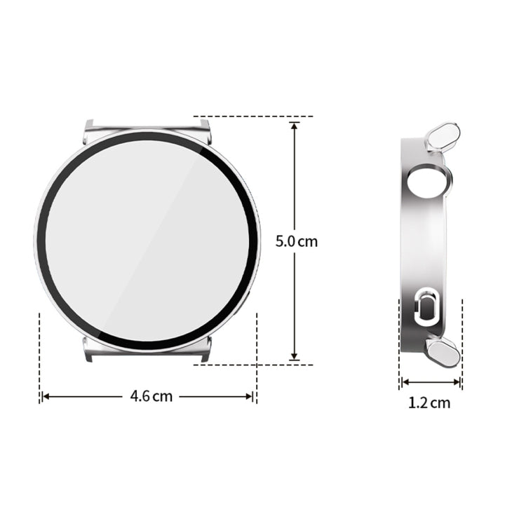 For Huawei Watch GT 5 41mm ENKAY Hat-Prince Tempered Glass Film Integrated PC Watch Case(Dark Green) - free shipping - PMc TechLife - Order now!