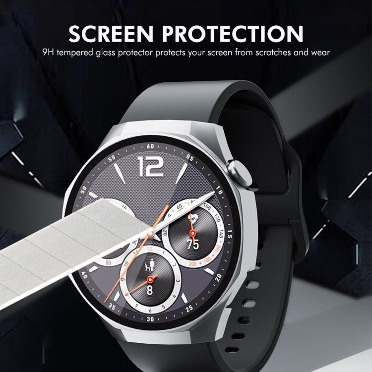 For Huawei Watch GT 5 Pro 46mm ENKAY Hat-Prince Tempered Glass Film Integrated PC Watch Case(Black) - free shipping - PMc TechLife - Order now!