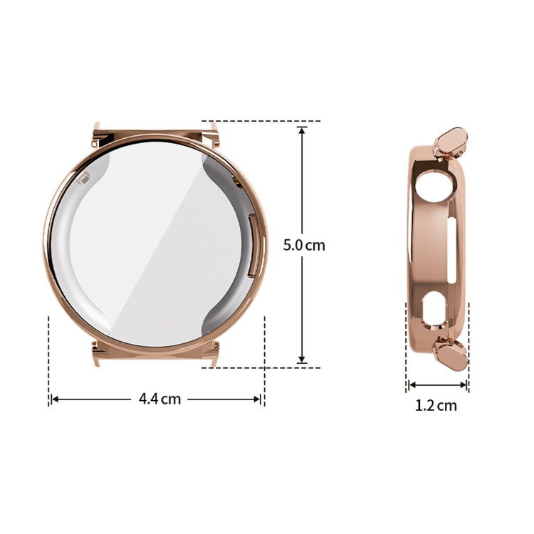 For Huawei Watch GT 5 41mm ENKAY Hat-Prince Electroplated Soft TPU Watch Case with Screen Film(Silver) - free shipping - PMc TechLife - Order now!