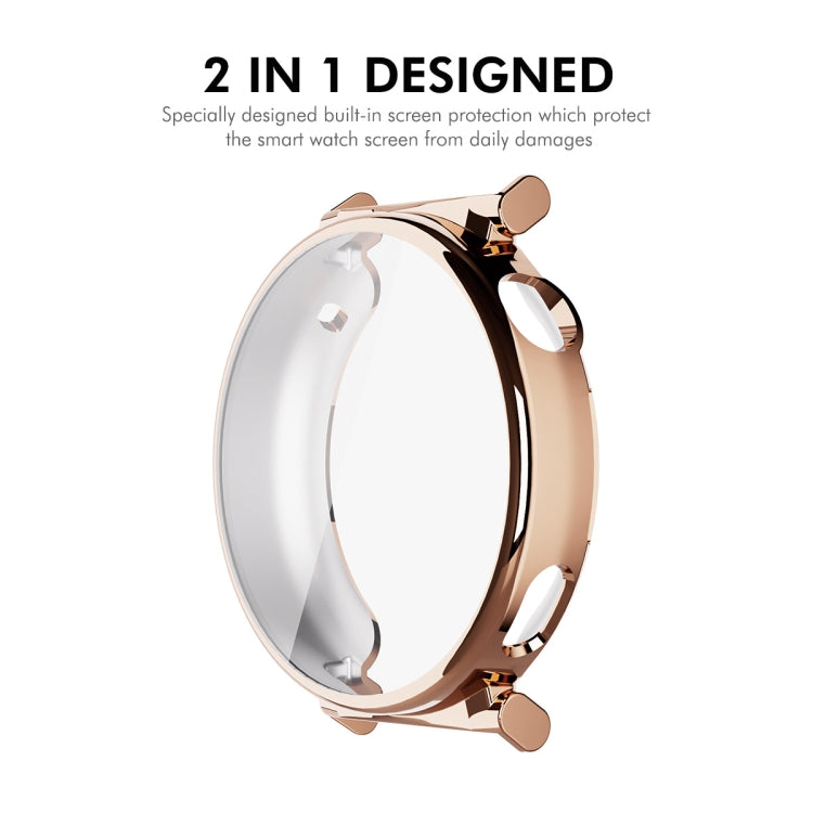 For Huawei Watch GT 5 41mm ENKAY Hat-Prince Electroplated Soft TPU Watch Case with Screen Film(Gun Color) - free shipping - PMc TechLife - Order now!