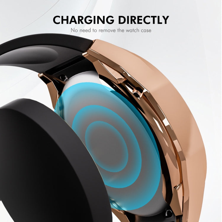For Huawei Watch GT 5 41mm ENKAY Hat-Prince Electroplated Soft TPU Watch Case with Screen Film(Gun Color) - free shipping - PMc TechLife - Order now!
