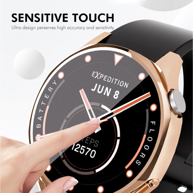 For Huawei Watch GT 5 41mm ENKAY Hat-Prince Electroplated Soft TPU Watch Case with Screen Film(Gun Color) - free shipping - PMc TechLife - Order now!