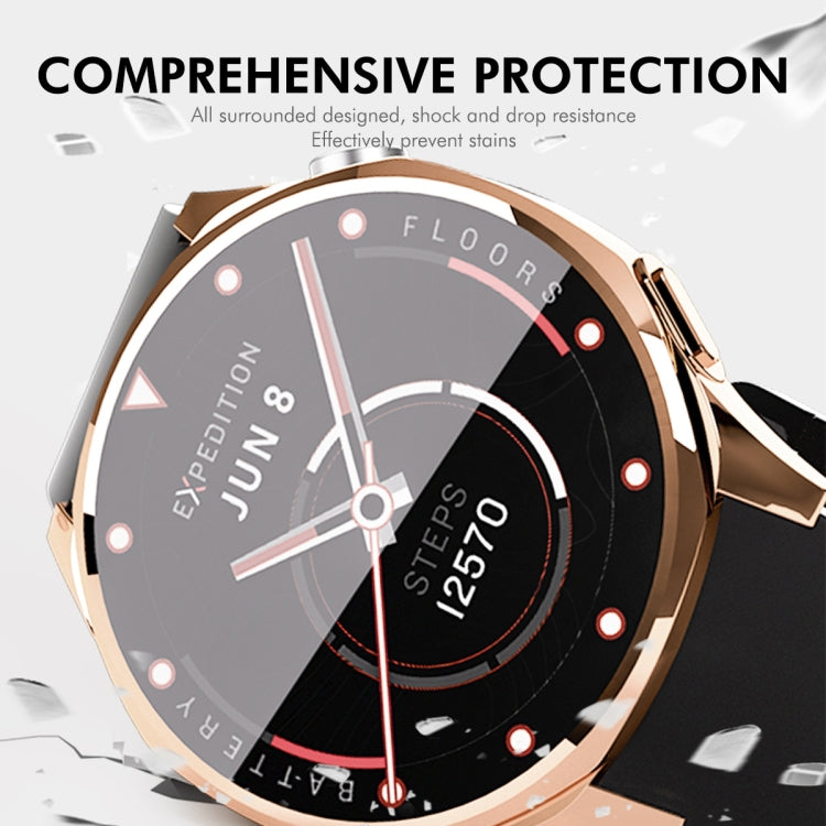 For Huawei Watch GT 5 41mm ENKAY Hat-Prince Electroplated Soft TPU Watch Case with Screen Film(Gun Color) - free shipping - PMc TechLife - Order now!