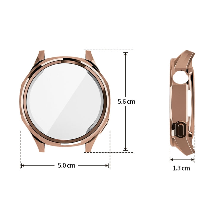 For Huawei Watch GT 5 46mm ENKAY Hat-Prince Electroplated Soft TPU Watch Case with Screen Film(Silver) - free shipping - PMc TechLife - Order now!