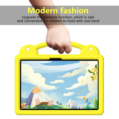 For Infinix Xpad 11 X1101 2024 Handle Kickstand Children EVA Shockproof Tablet Case(Yellow) - Others by PMC Jewellery | Online Shopping South Africa | PMC Jewellery | Buy Now Pay Later Mobicred