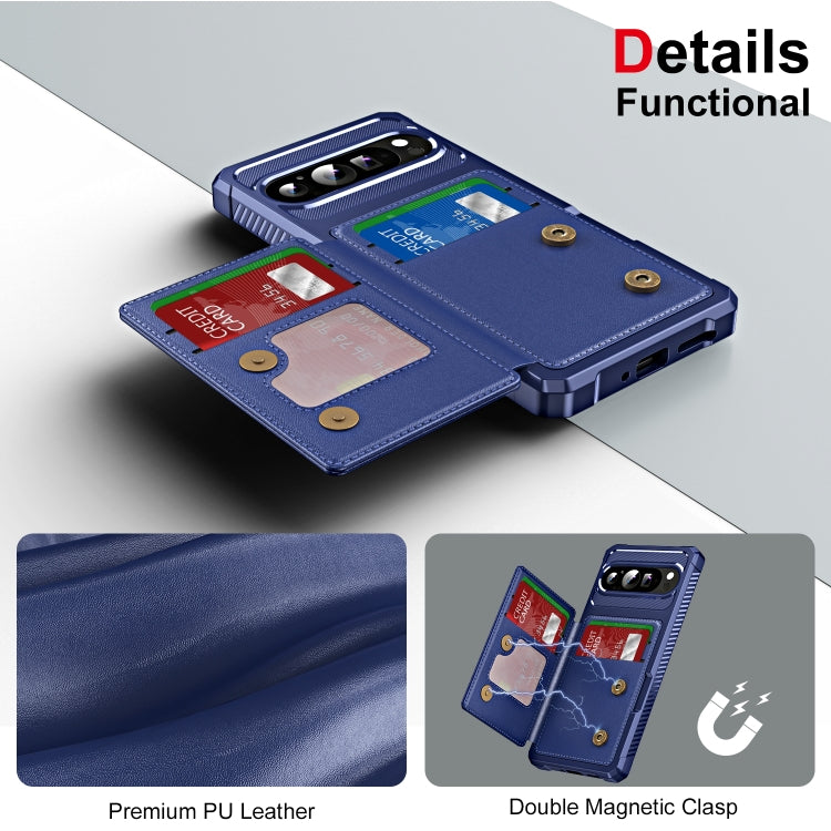For Google Pixel 9 Pro XL ENKAY Hat-Prince Card Slot Wallet TPU Back Leather Phone Case with Lens Film(Black) - free shipping - PMC TechLife - Order now!