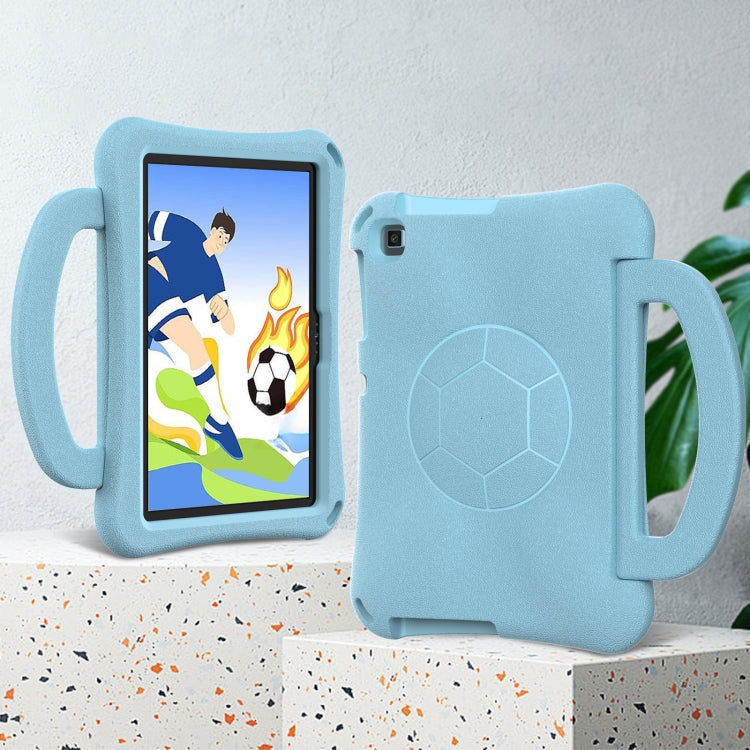 For Honor Pad X8 / X8 Lite 10.1 Handle Football Shaped EVA Shockproof Tablet Case(Light Blue) - Honor by PMC TechLife | Online Shopping South Africa | PMC TechLife | Buy Now Pay Later Mobicred