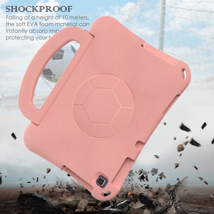 For Honor Pad X8 / X8 Lite 10.1 Handle Football Shaped EVA Shockproof Tablet Case(Light Pink) - Honor by PMC TechLife | Online Shopping South Africa | PMC TechLife | Buy Now Pay Later Mobicred
