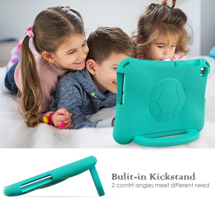 For Honor Pad X8 / X8 Lite 10.1 Handle Football Shaped EVA Shockproof Tablet Case(Mint  Green) - Honor by PMC TechLife | Online Shopping South Africa | PMC TechLife | Buy Now Pay Later Mobicred
