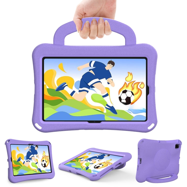 For Honor Pad V7 10.4 2024 Handle Football Shaped EVA Shockproof Tablet Case(Light Purple) - Honor by PMC TechLife | Online Shopping South Africa | PMC TechLife | Buy Now Pay Later Mobicred
