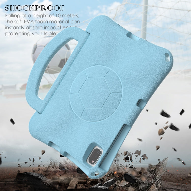 For Honor Pad V7 10.4 2024 Handle Football Shaped EVA Shockproof Tablet Case(Light Blue) - Honor by PMC TechLife | Online Shopping South Africa | PMC TechLife | Buy Now Pay Later Mobicred